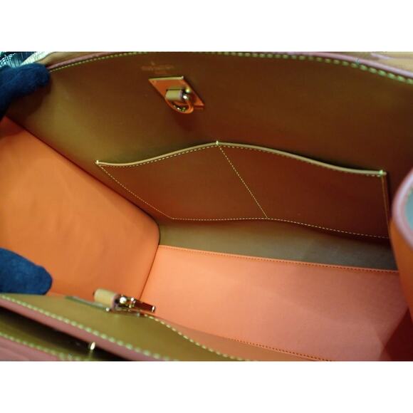 Louis Vuitton Catogram City Steamer bag MM cat tote Grace Coddington Rare L V - Picture 6 of 14